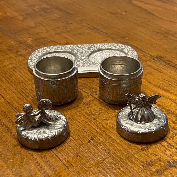 Empire Silver Pewter Baby’s First Tooth & Curl Set - Picture 5 of 10